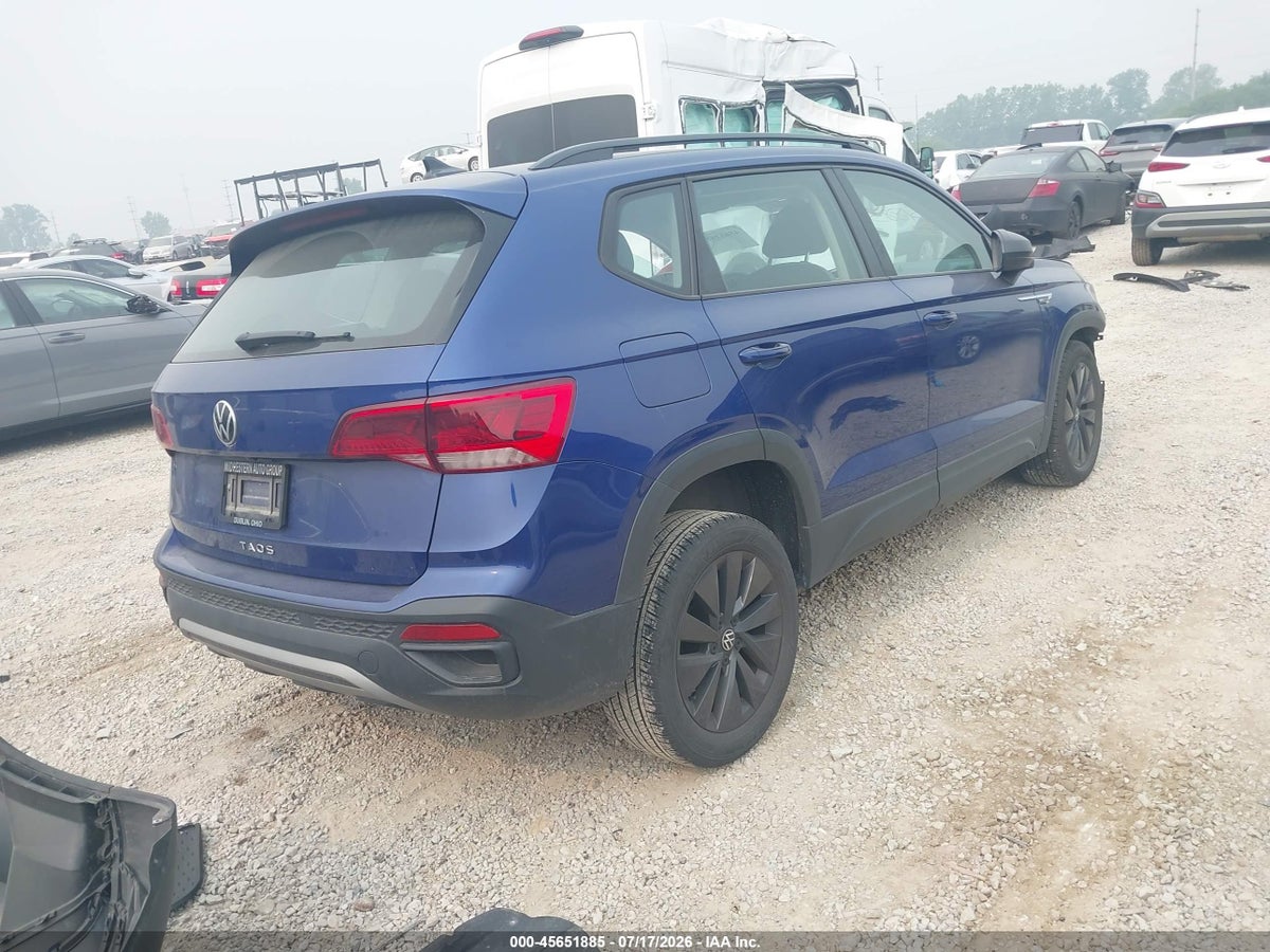 2024 VOLKSWAGEN TAOS 1.5T S — снимка 4