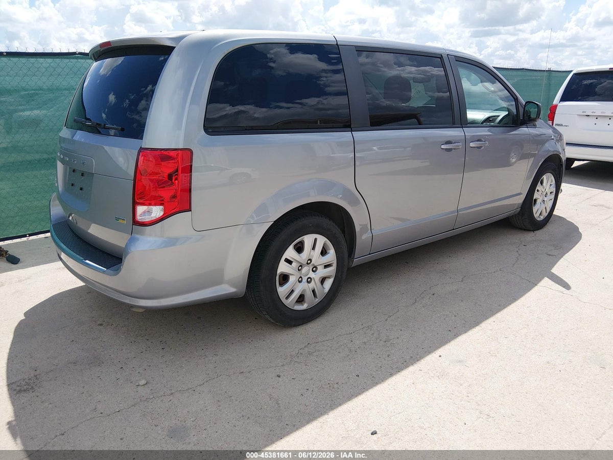 2018 DODGE GRAND CARAVAN SE — снимка 4