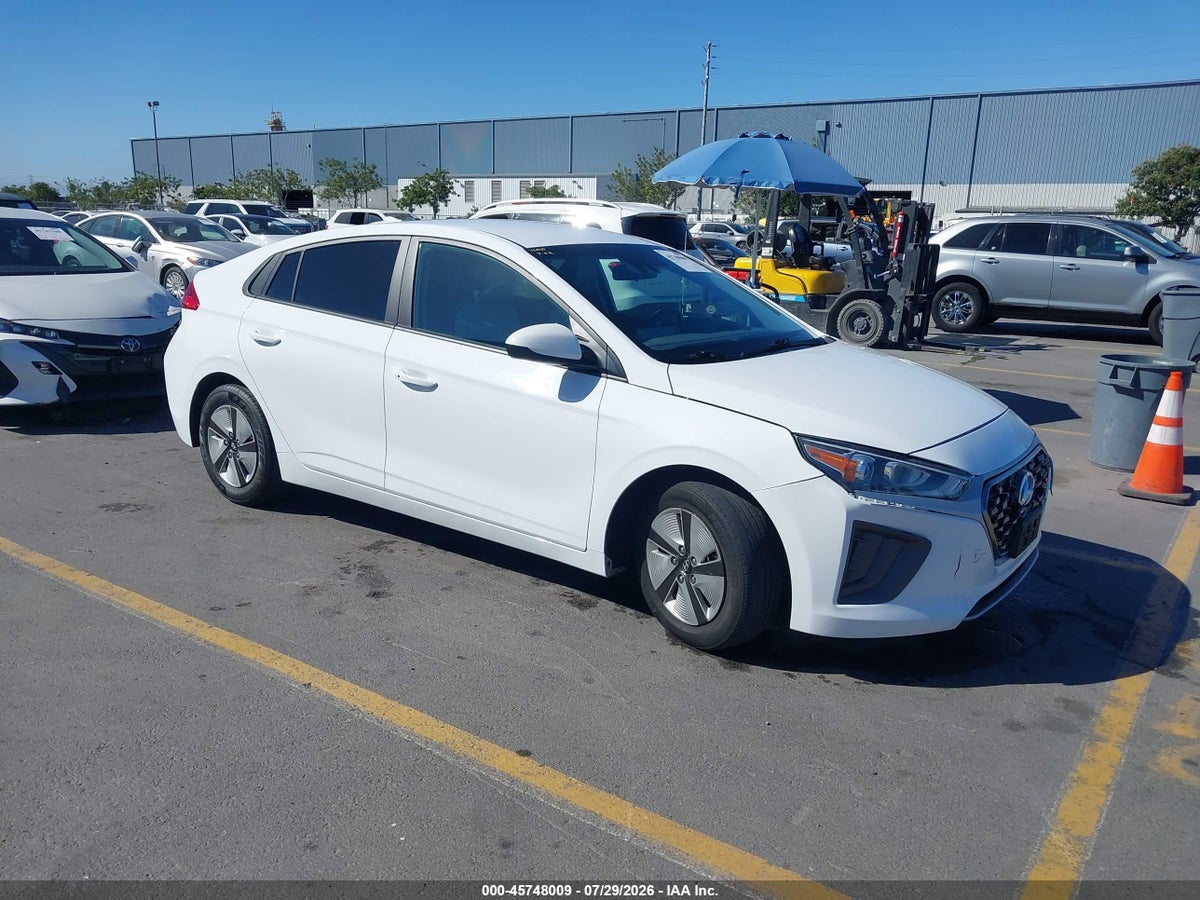 2022 HYUNDAI IONIQ HYBRID BLUE