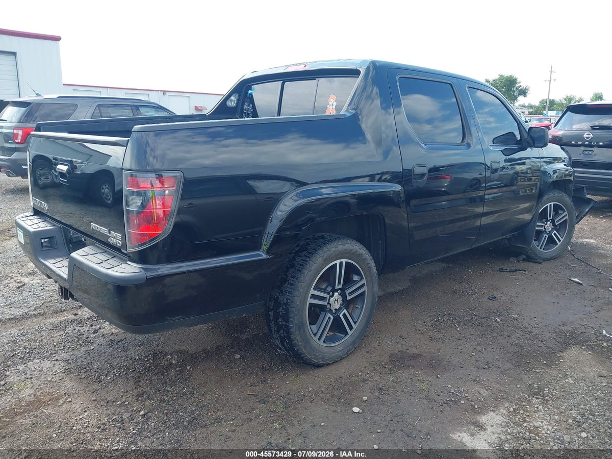 2013 HONDA RIDGELINE SPORT — снимка 4