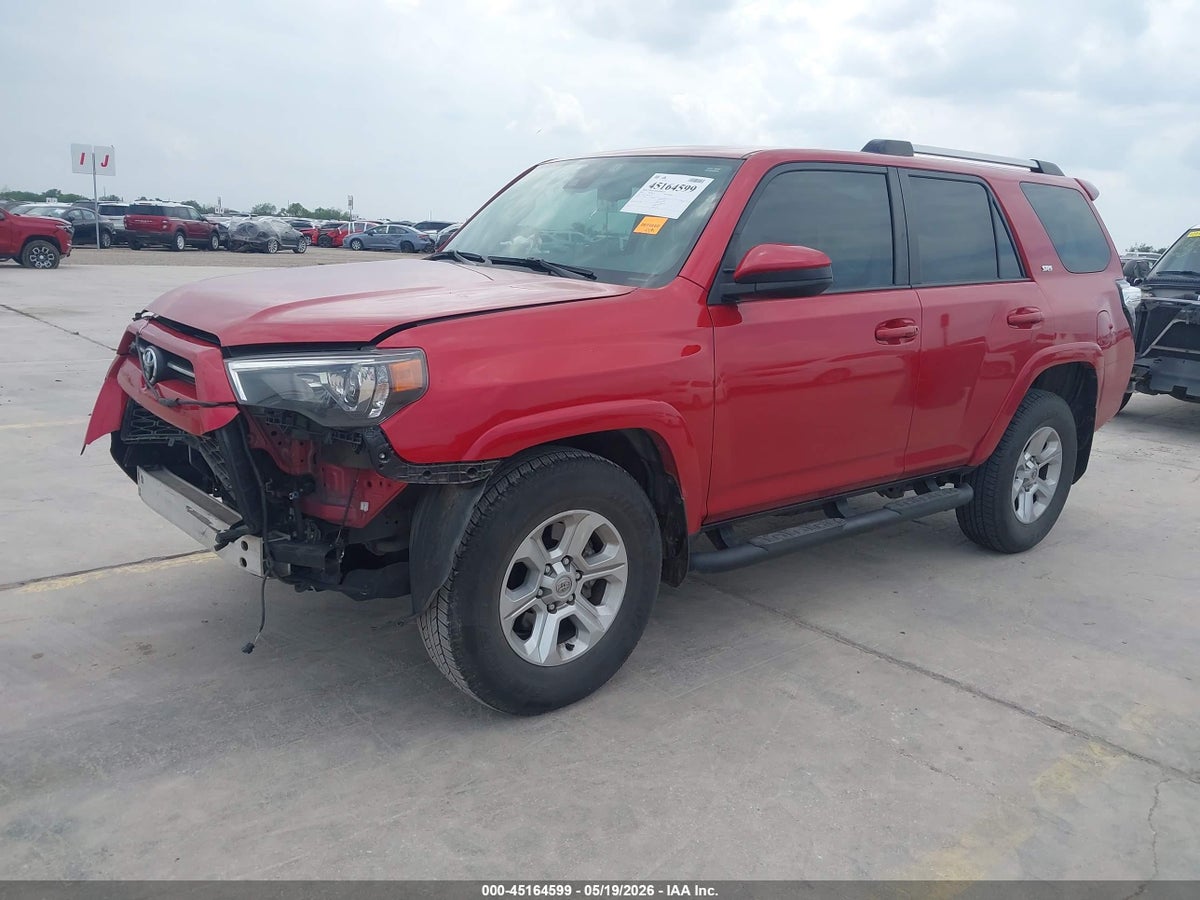 2022 TOYOTA 4RUNNER SR5 — снимка 2