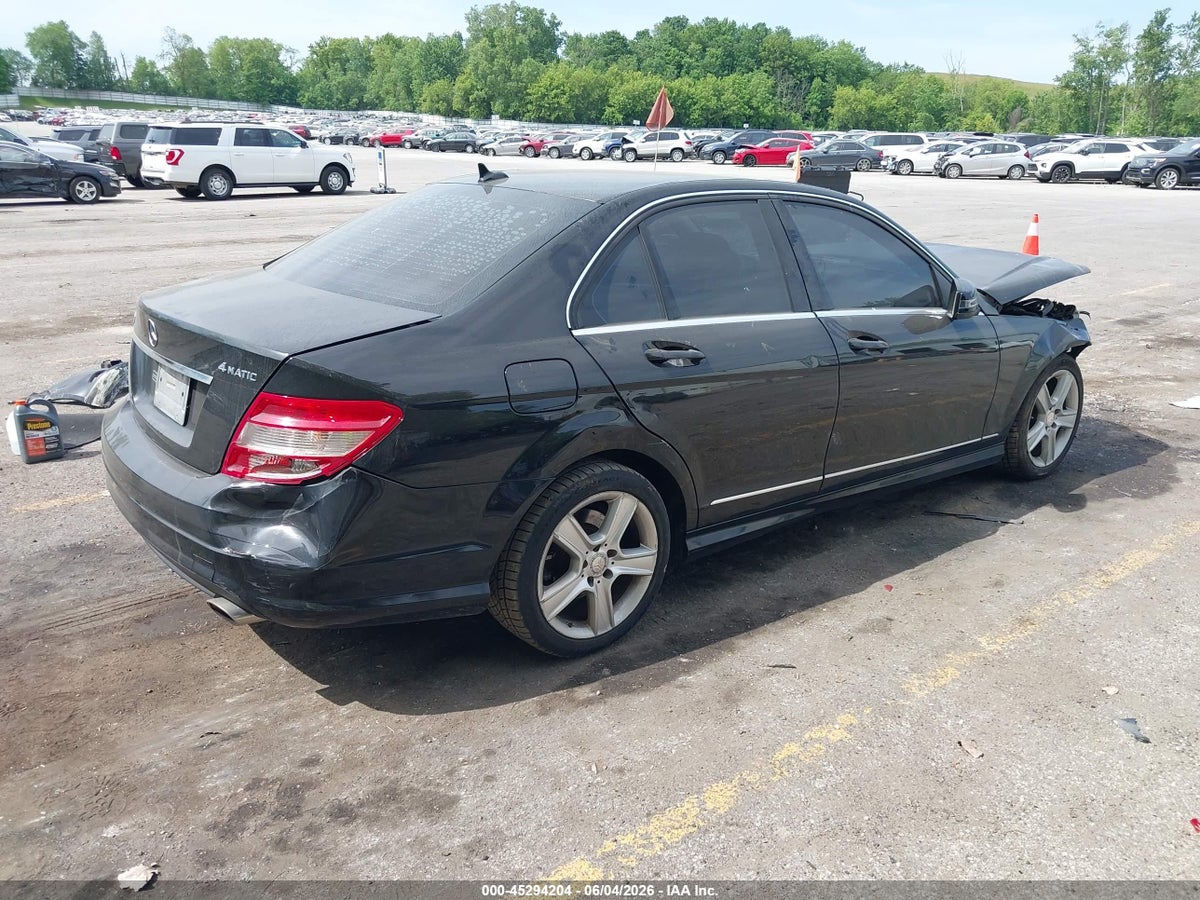 2011 MERCEDES-BENZ C 300 SPORT 4MATIC — снимка 4