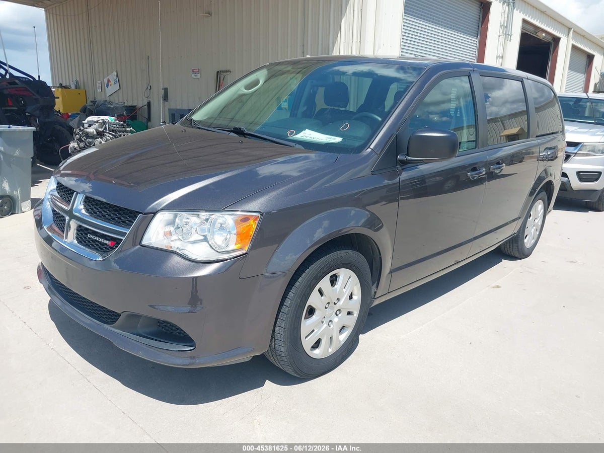 2018 DODGE GRAND CARAVAN SE — снимка 2