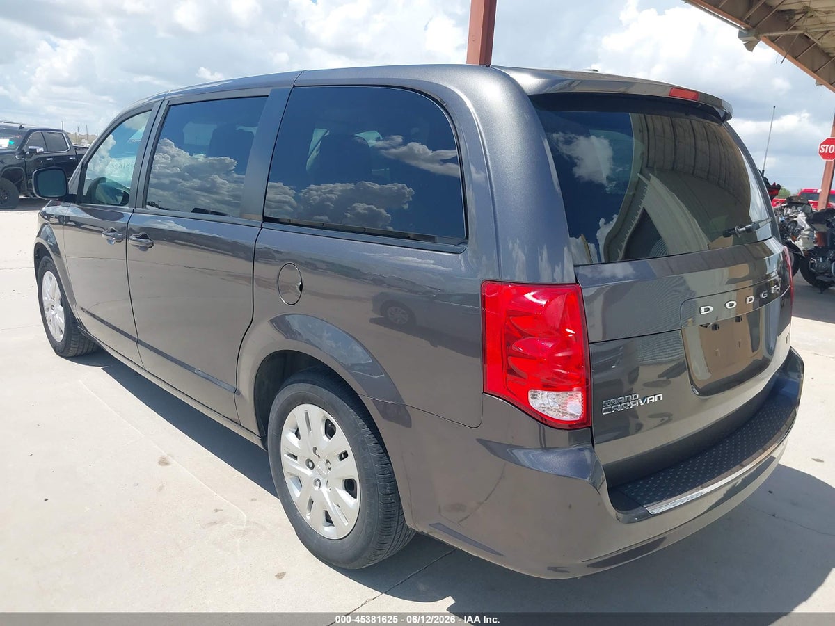 2018 DODGE GRAND CARAVAN SE — снимка 3
