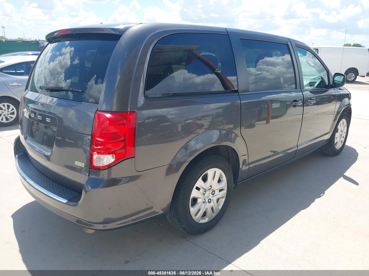 2018 DODGE GRAND CARAVAN SE — снимка 4