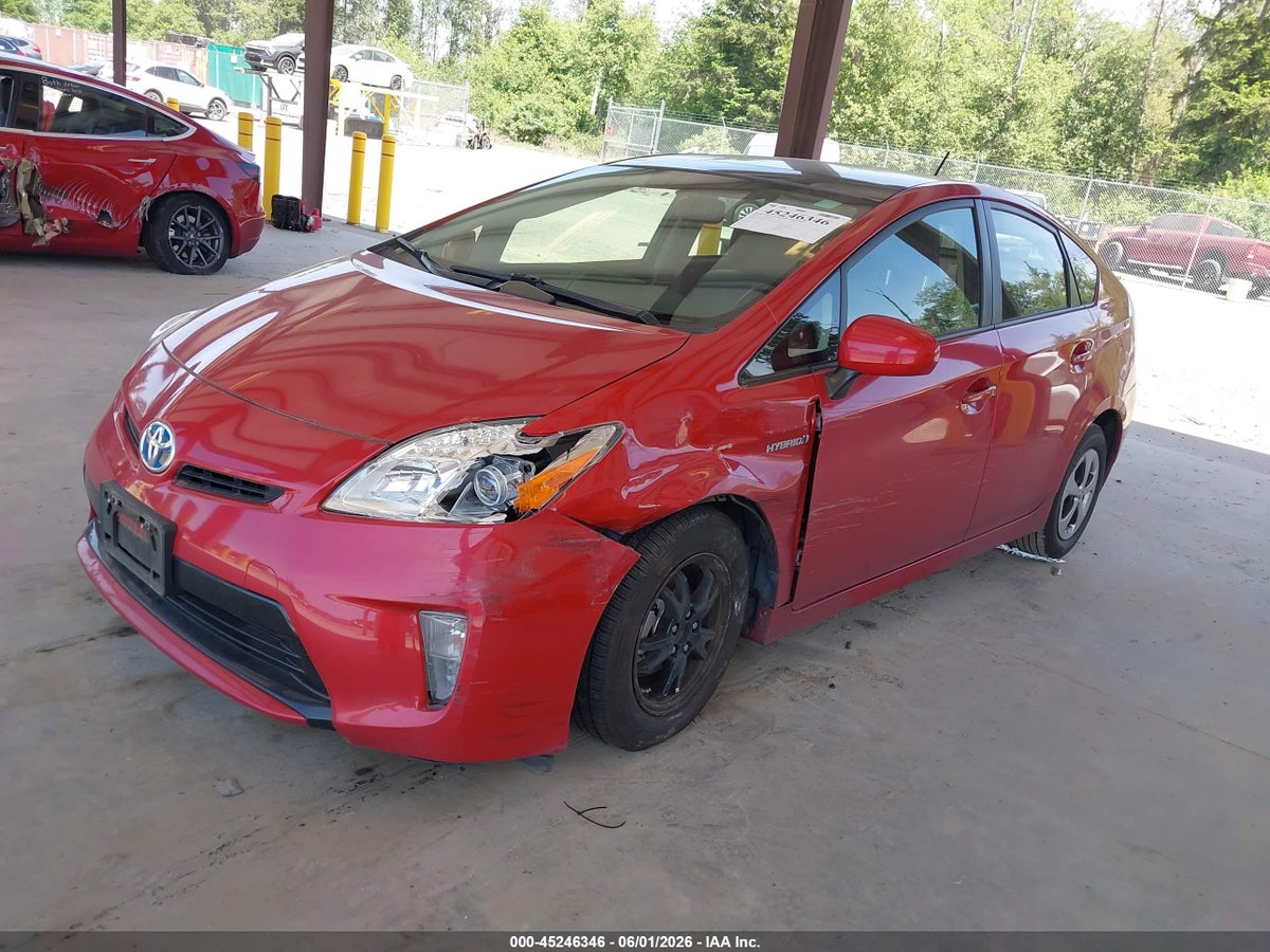 2014 TOYOTA PRIUS FOUR — снимка 2