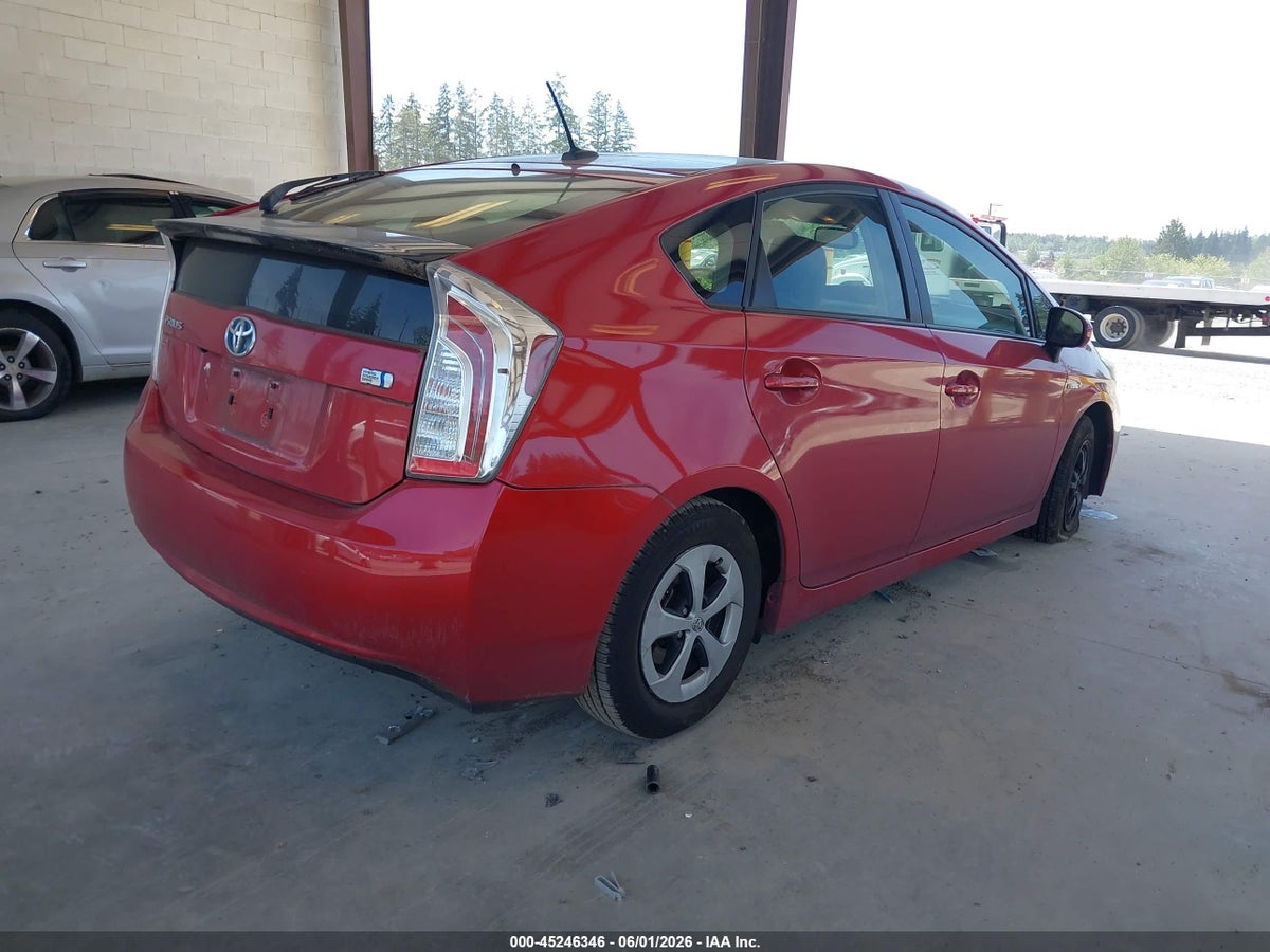 2014 TOYOTA PRIUS FOUR — снимка 4