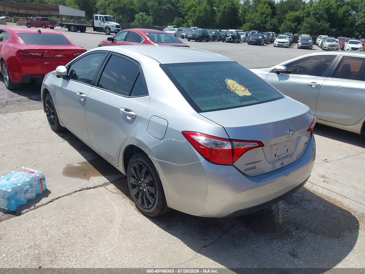 2015 TOYOTA COROLLA LE — снимка 3