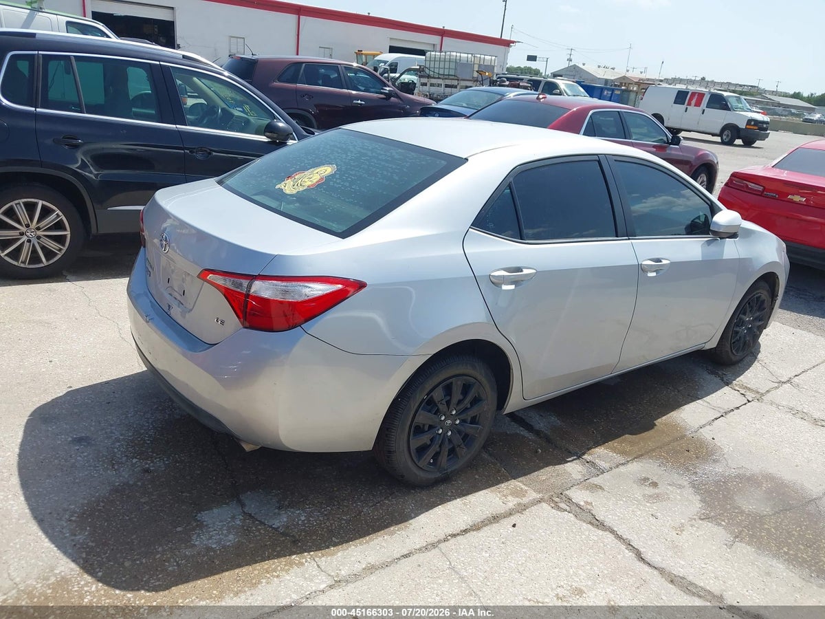 2015 TOYOTA COROLLA LE — снимка 4