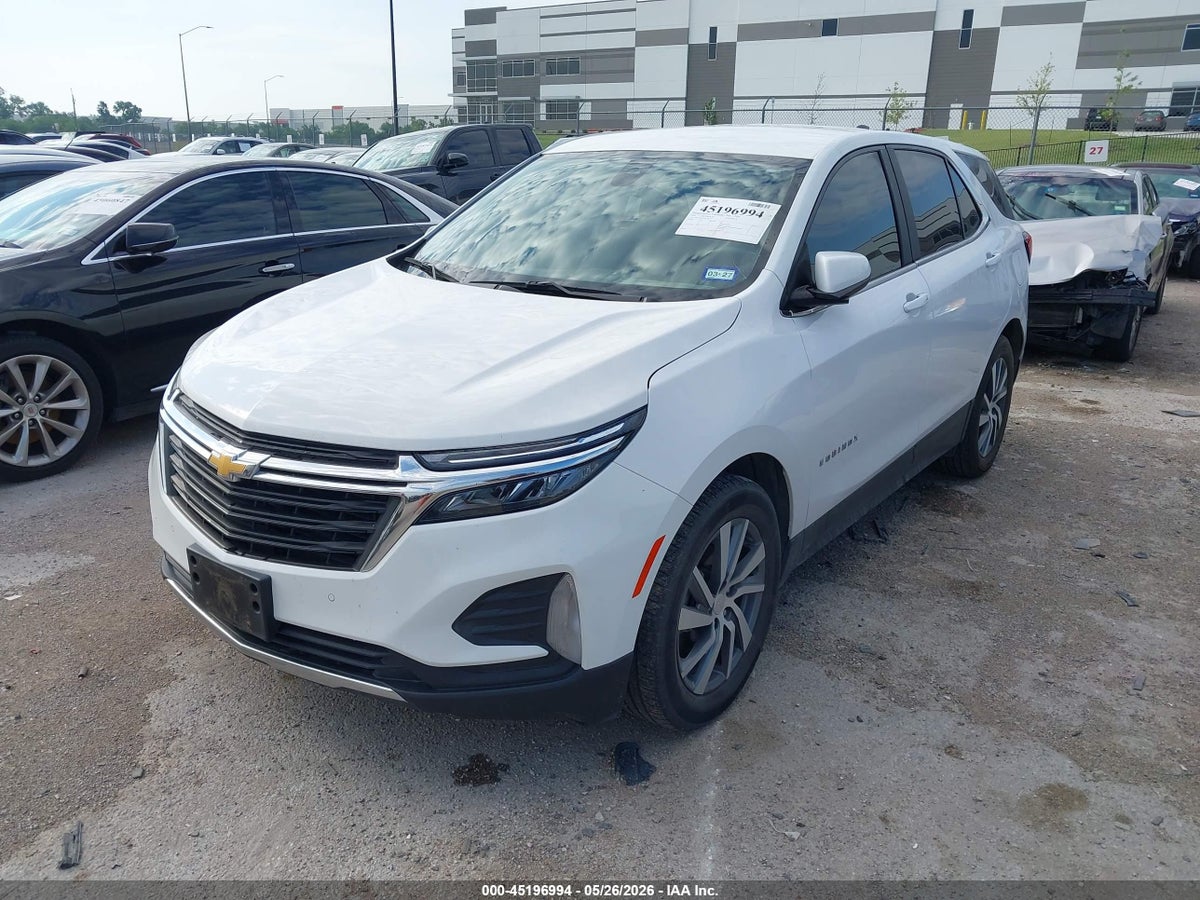 2022 CHEVROLET EQUINOX FWD LT — снимка 2