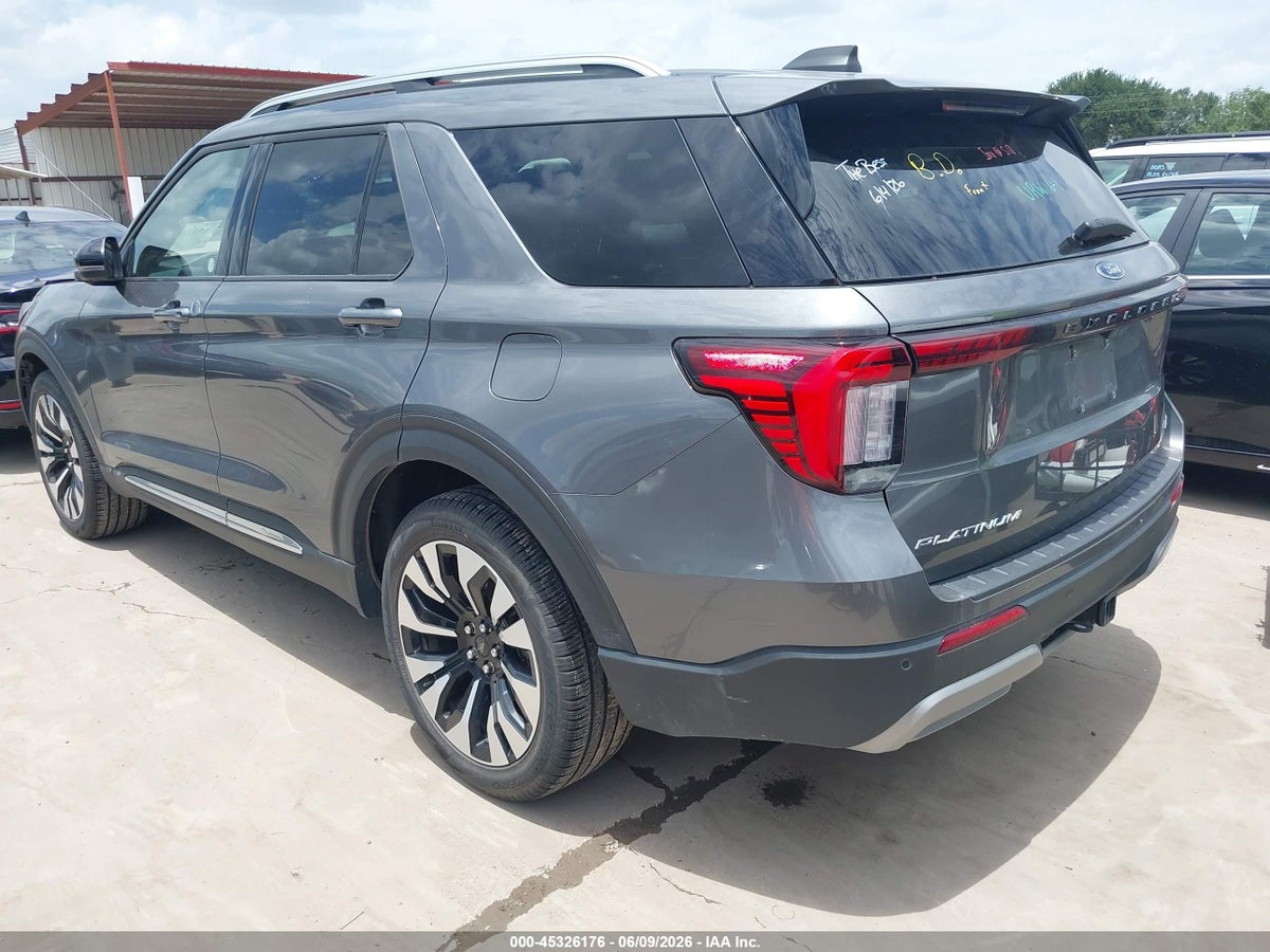 2025 FORD EXPLORER PLATINUM — снимка 3