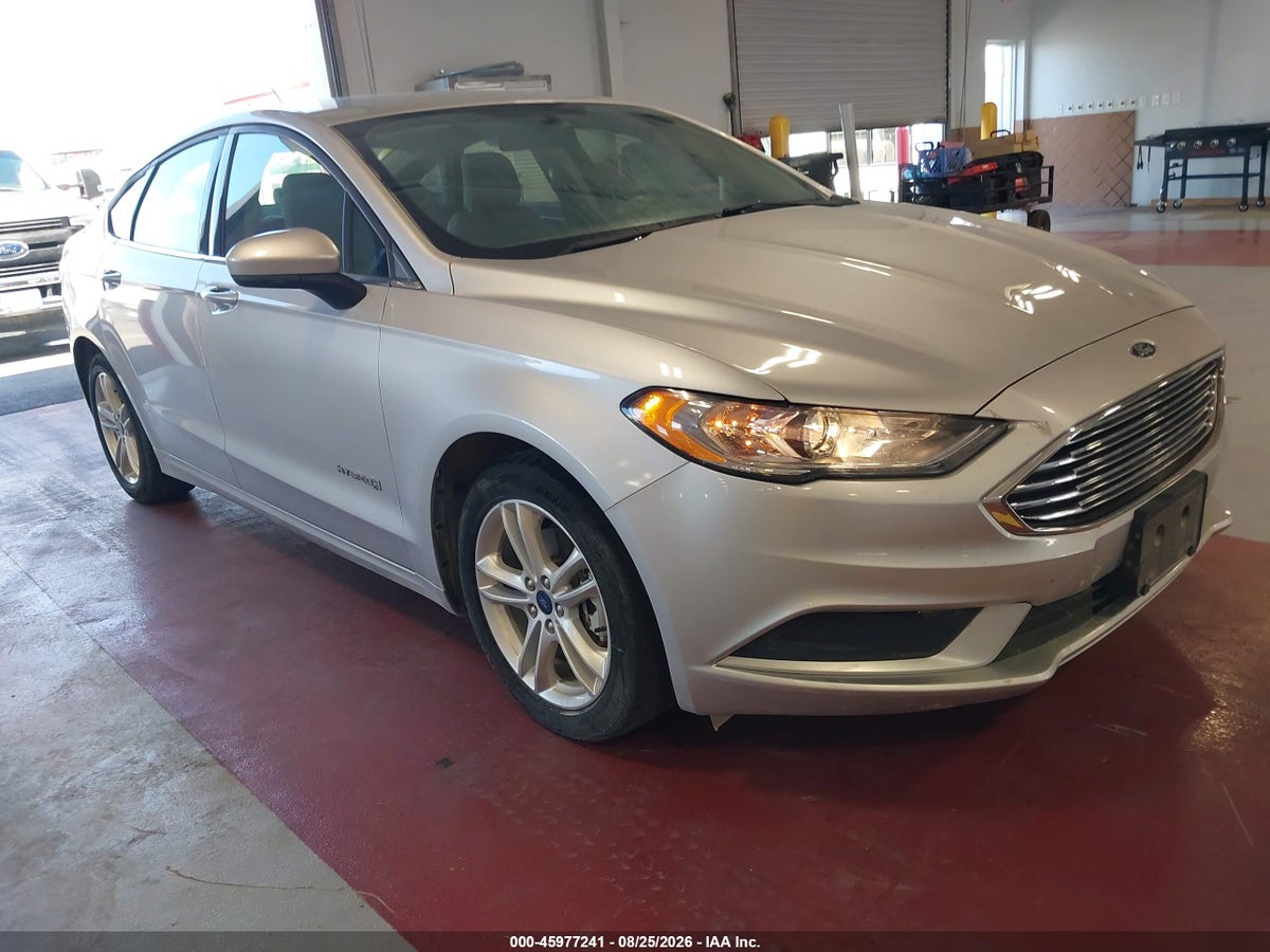 2018 FORD FUSION HYBRID S