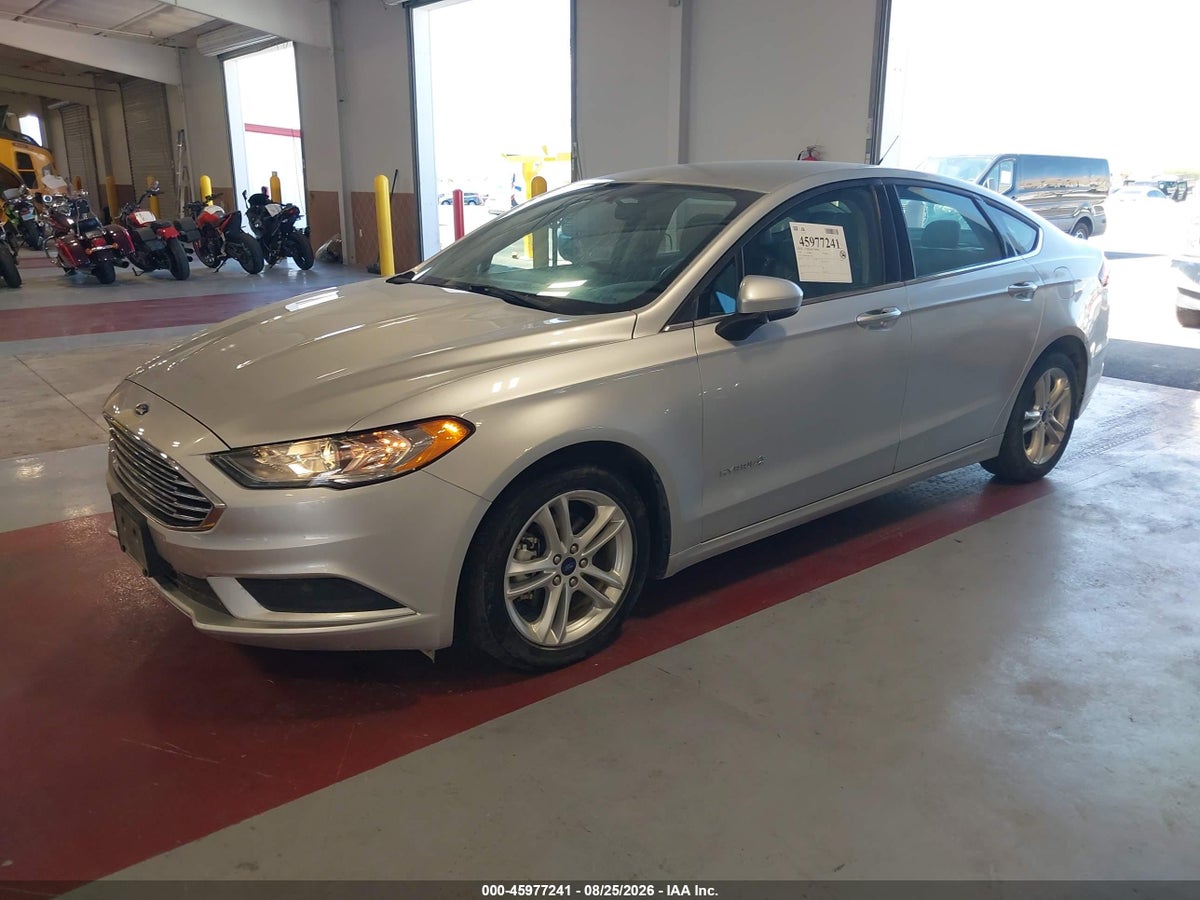 2018 FORD FUSION HYBRID S — снимка 2