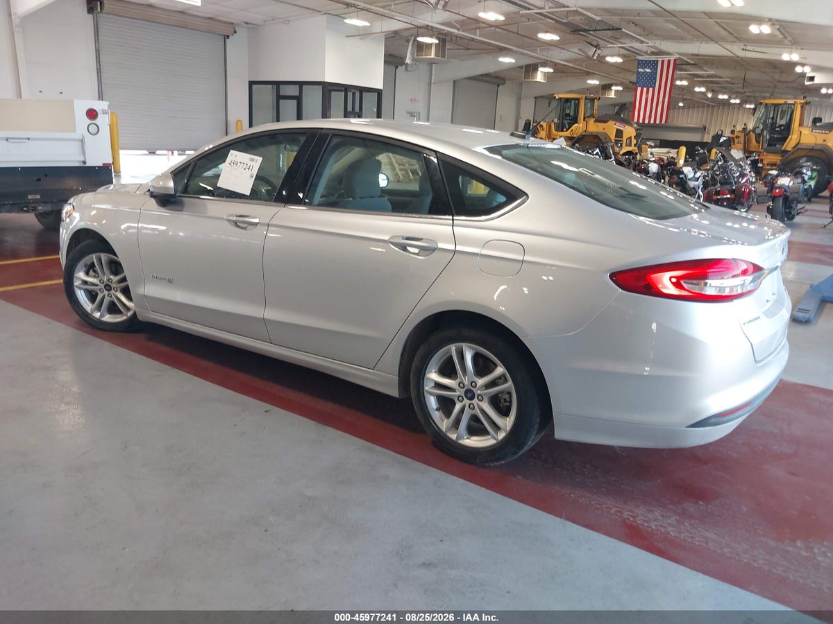 2018 FORD FUSION HYBRID S — снимка 3