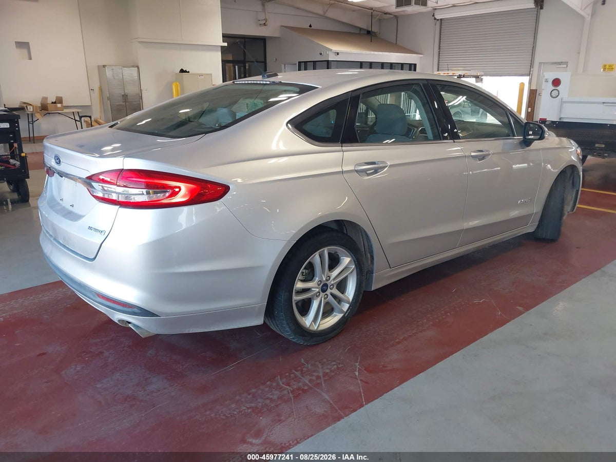 2018 FORD FUSION HYBRID S — снимка 4
