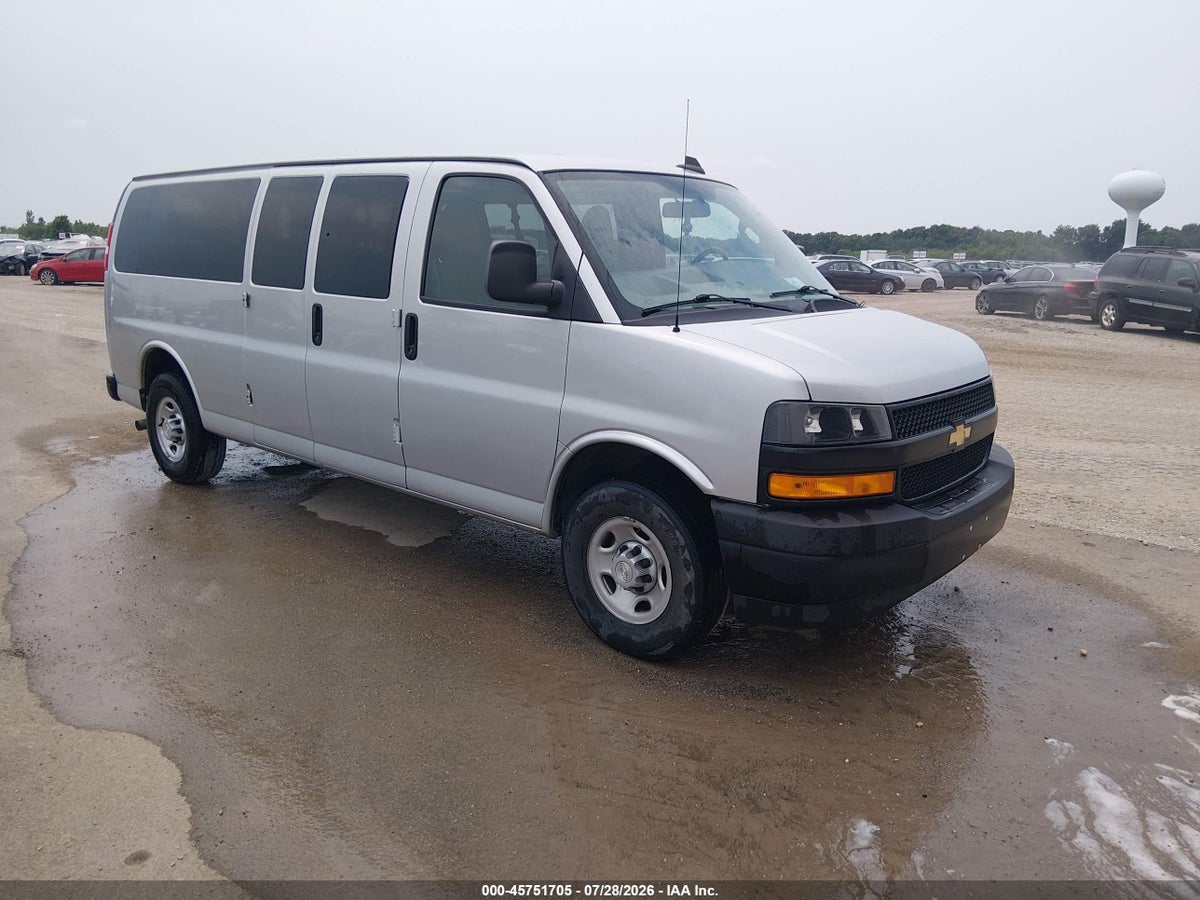 2021 CHEVROLET EXPRESS PASSENGER RWD 3500 EXTENDED WHEELBASE LS