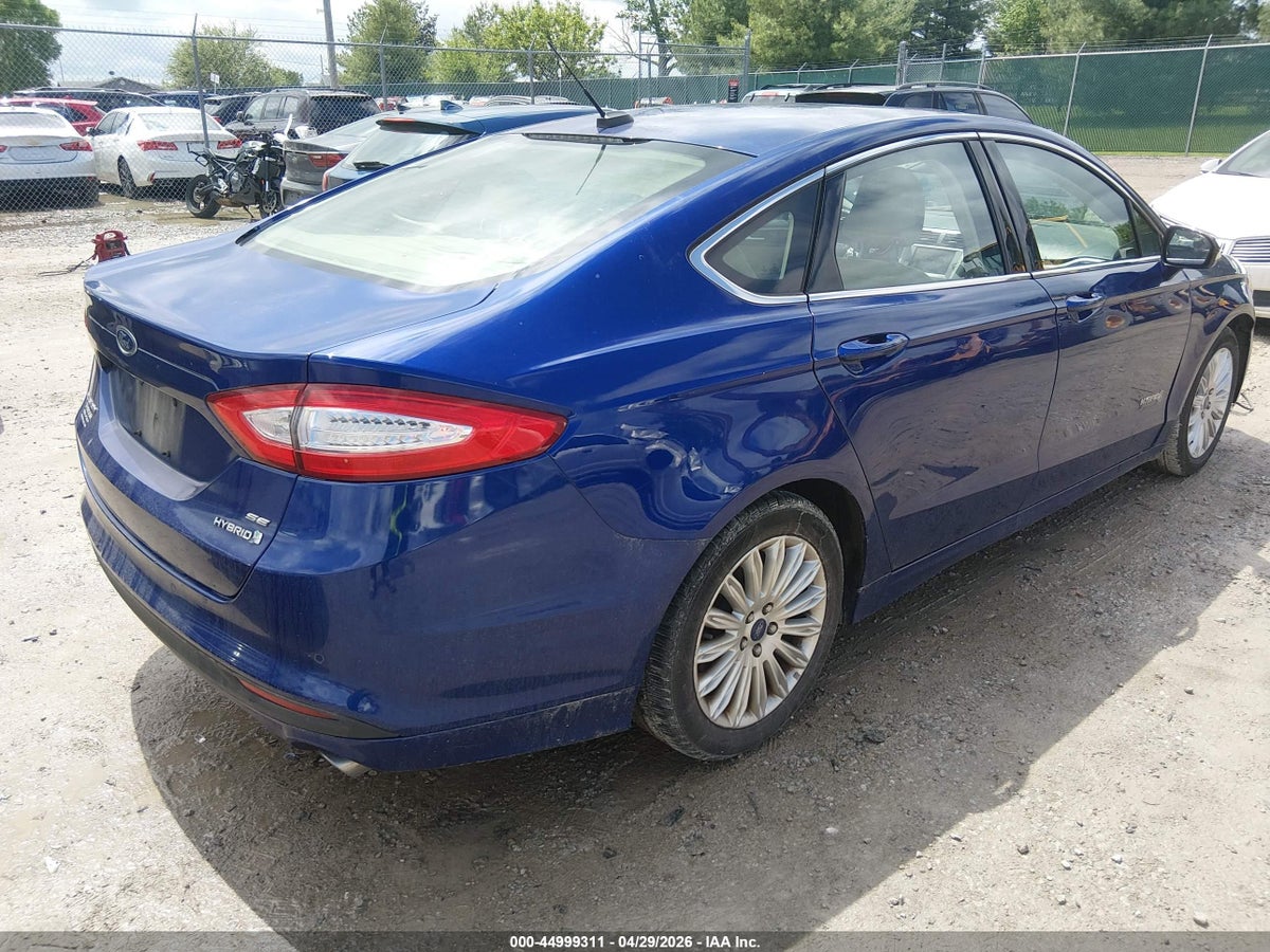 2015 FORD FUSION HYBRID SE — снимка 4