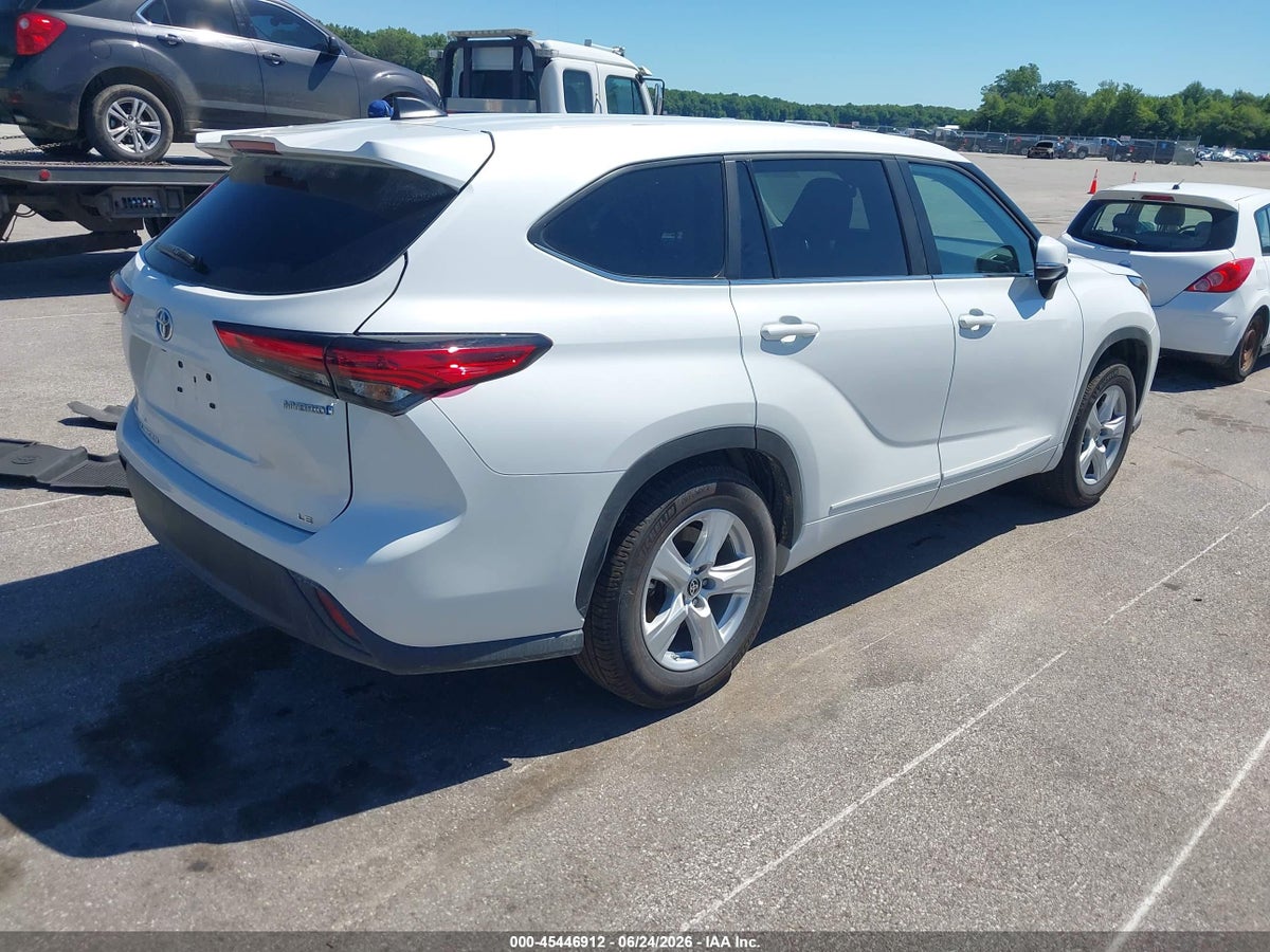 2023 TOYOTA HIGHLANDER HYBRID LE — снимка 4