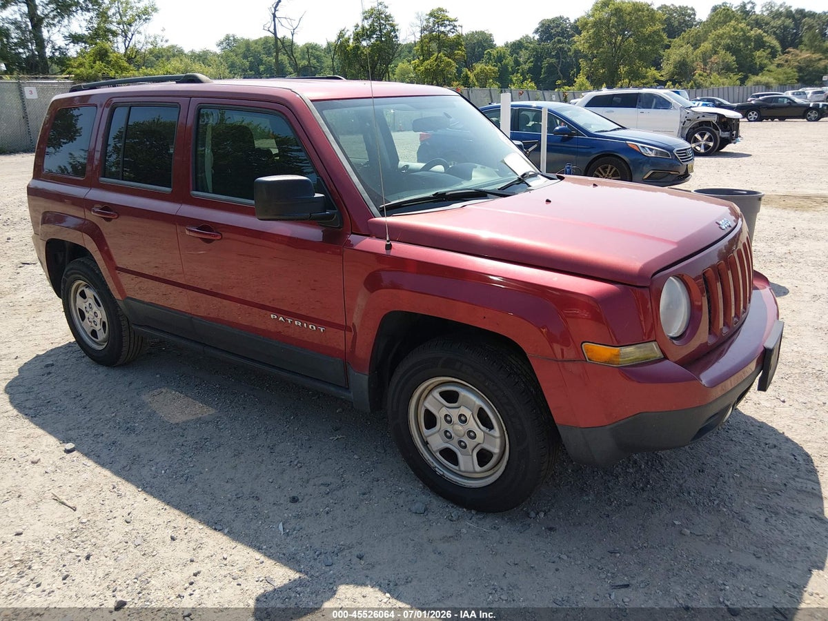 2014 JEEP PATRIOT SPORT
