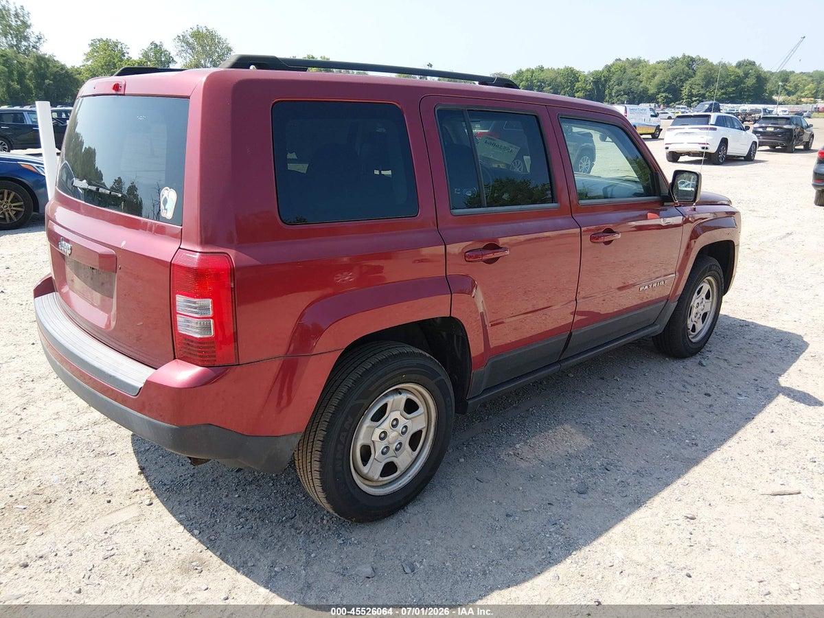 2014 JEEP PATRIOT SPORT — снимка 4
