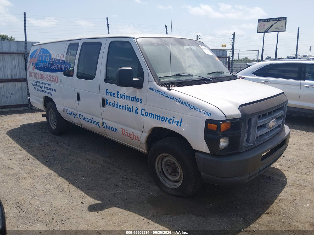 2012 FORD E-250 COMMERCIAL/RECREATIONAL