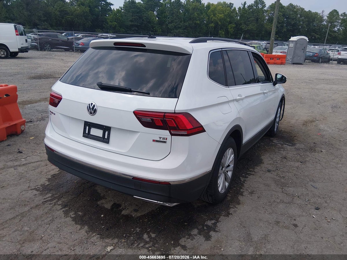 2018 VOLKSWAGEN TIGUAN 2.0T SE/2.0T SEL — снимка 4