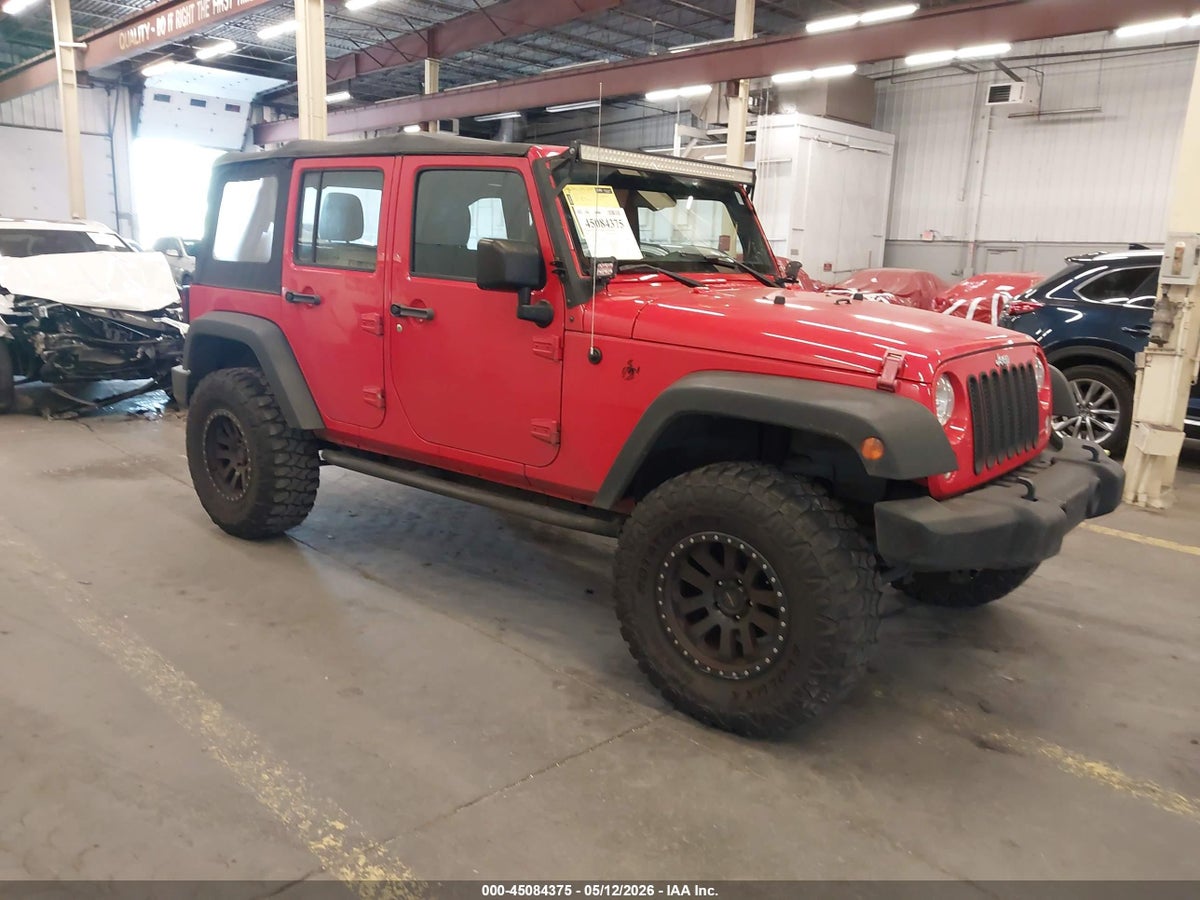 2018 JEEP WRANGLER JK UNLIMITED SPORT 4X4