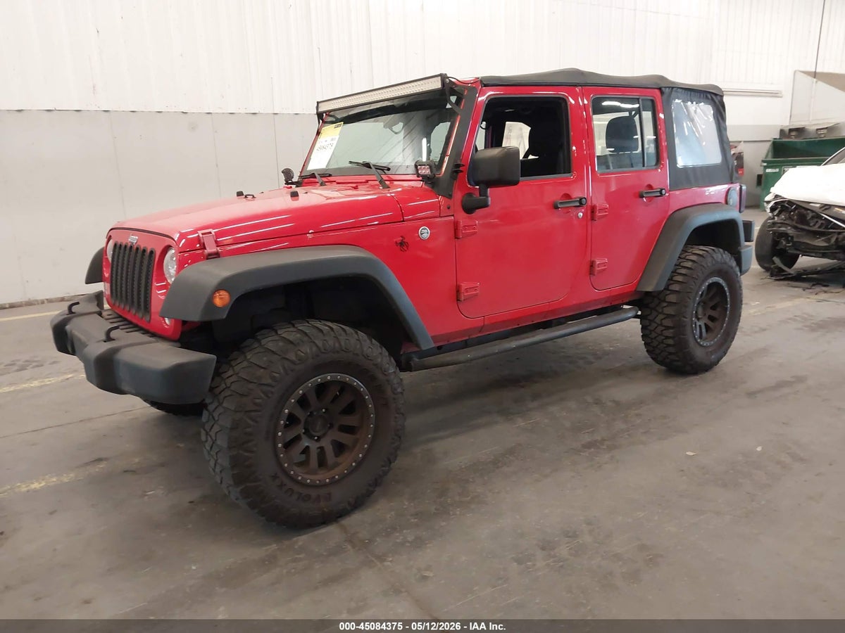 2018 JEEP WRANGLER JK UNLIMITED SPORT 4X4 — снимка 2