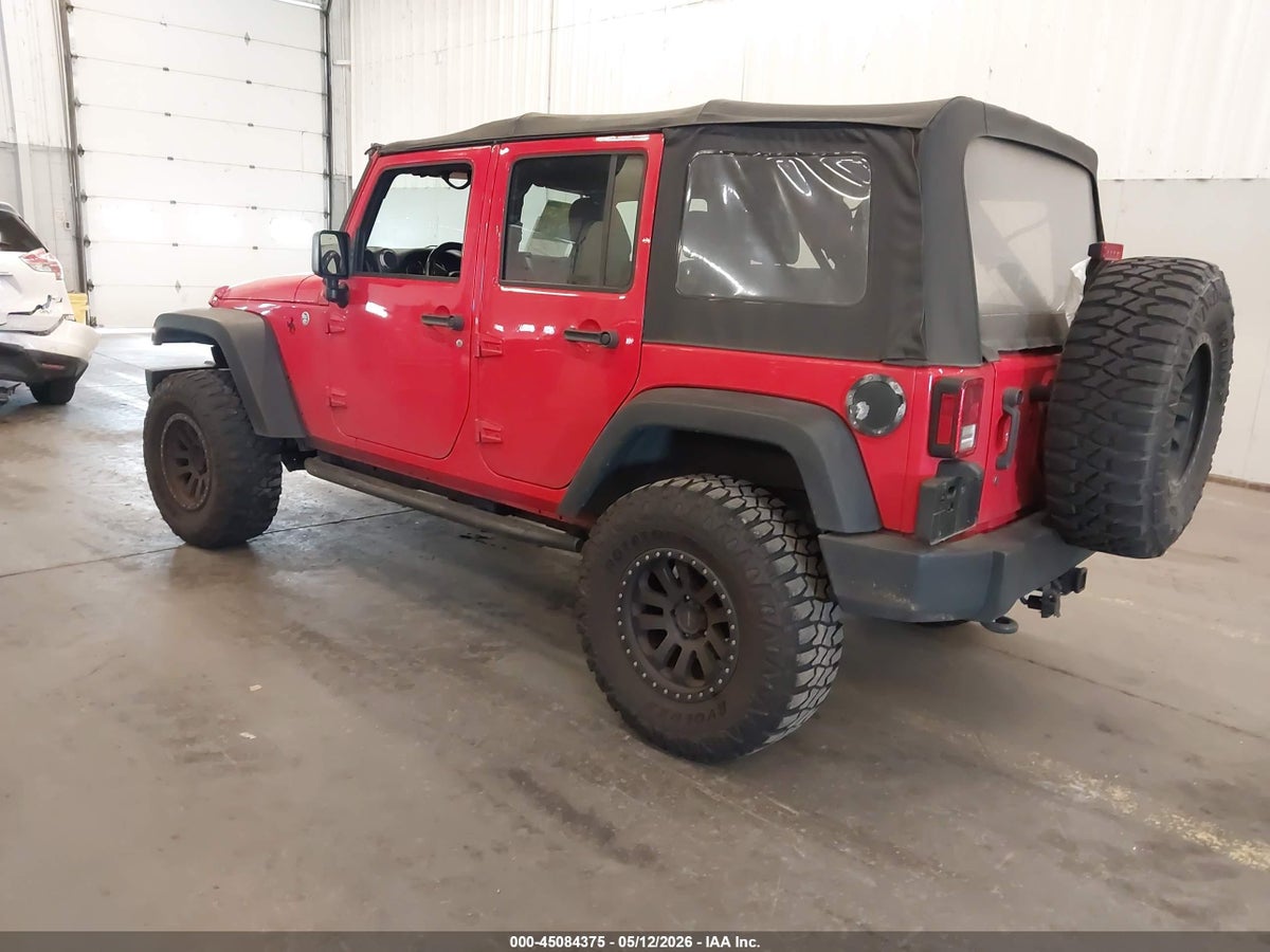 2018 JEEP WRANGLER JK UNLIMITED SPORT 4X4 — снимка 3