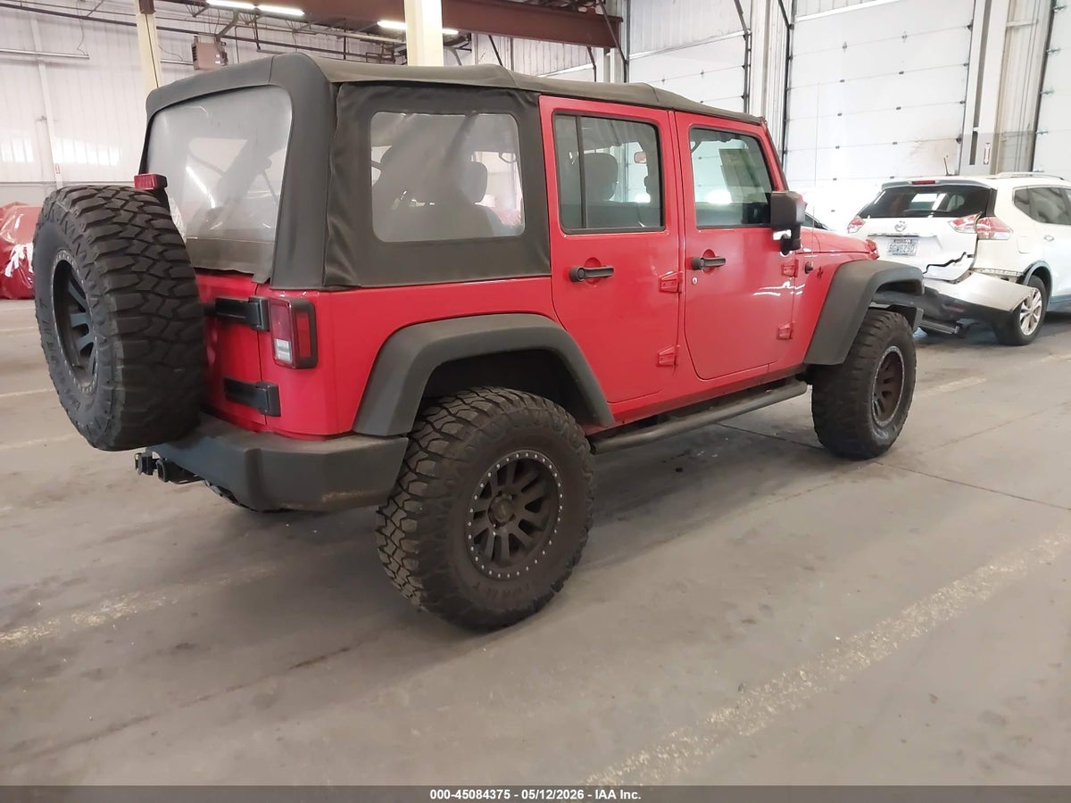 2018 JEEP WRANGLER JK UNLIMITED SPORT 4X4 — снимка 4