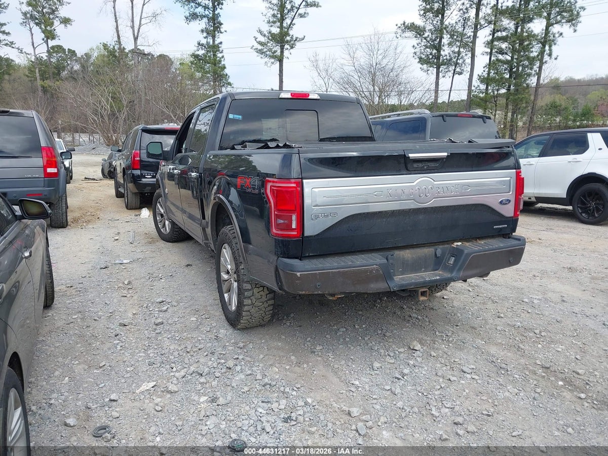 2016 FORD F-150 KING RANCH — снимка 3