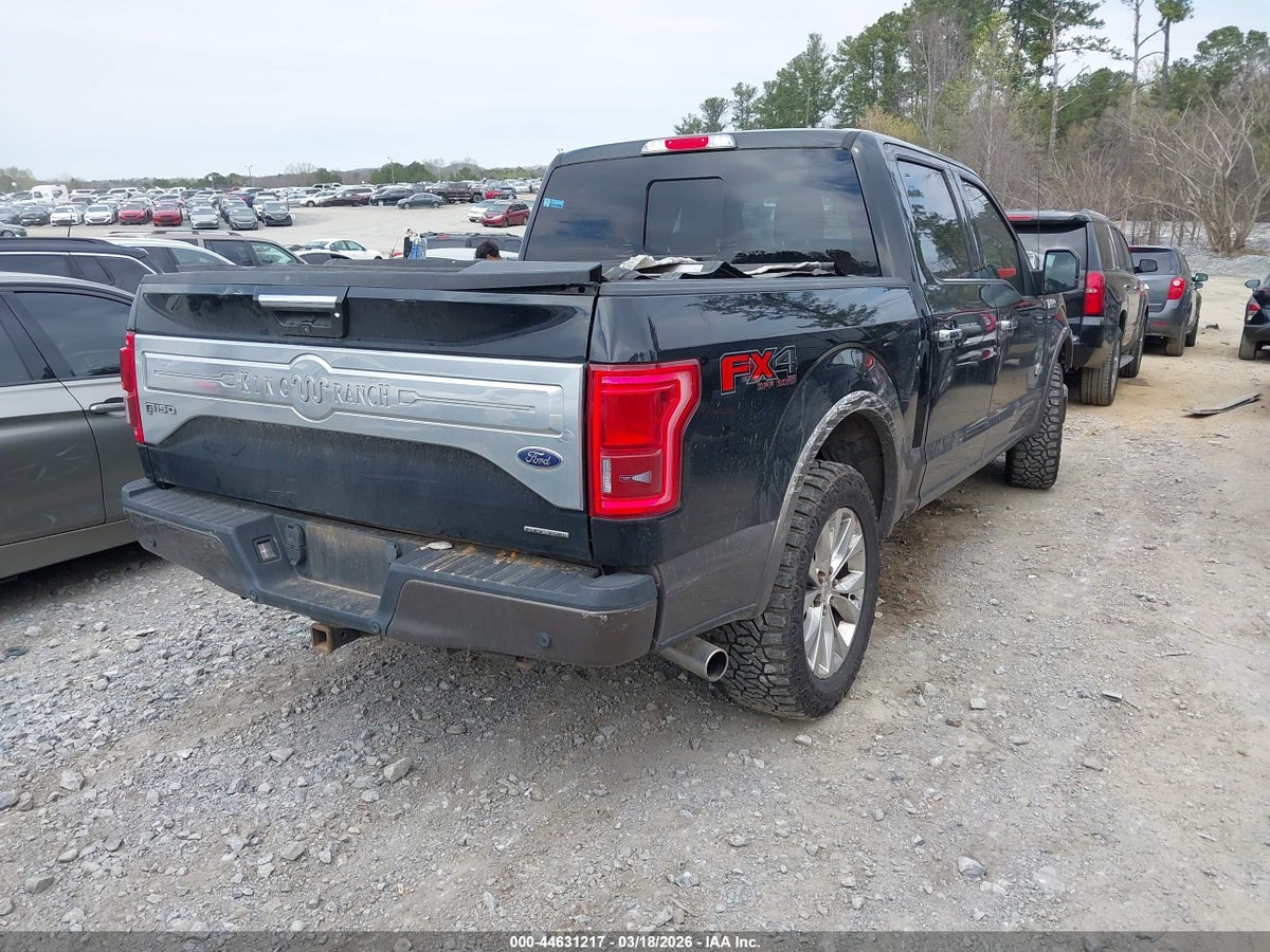2016 FORD F-150 KING RANCH — снимка 4