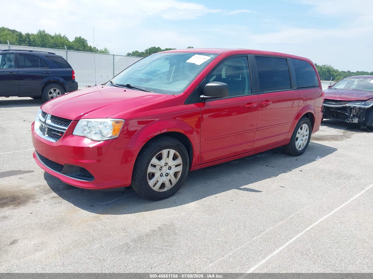 2015 DODGE GRAND CARAVAN SE — снимка 2