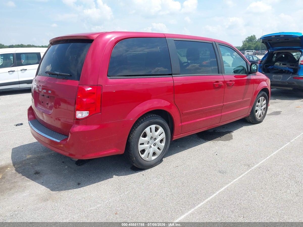 2015 DODGE GRAND CARAVAN SE — снимка 4