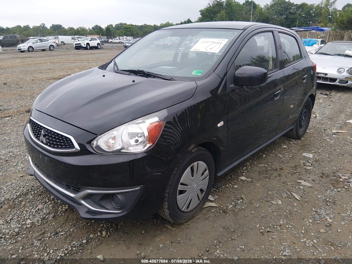 2019 MITSUBISHI MIRAGE ES — снимка 2