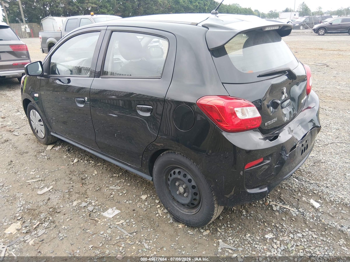 2019 MITSUBISHI MIRAGE ES — снимка 3
