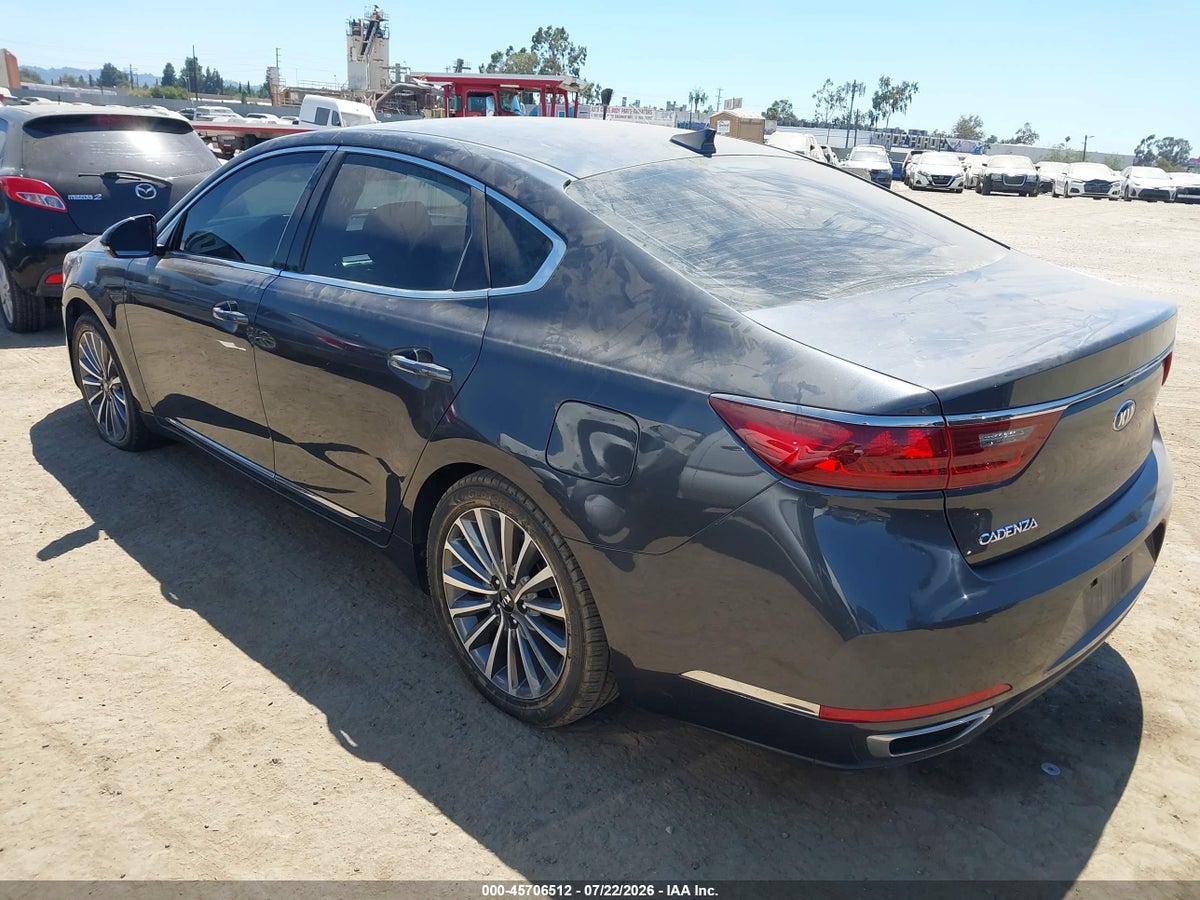 2017 KIA CADENZA PREMIUM — снимка 3