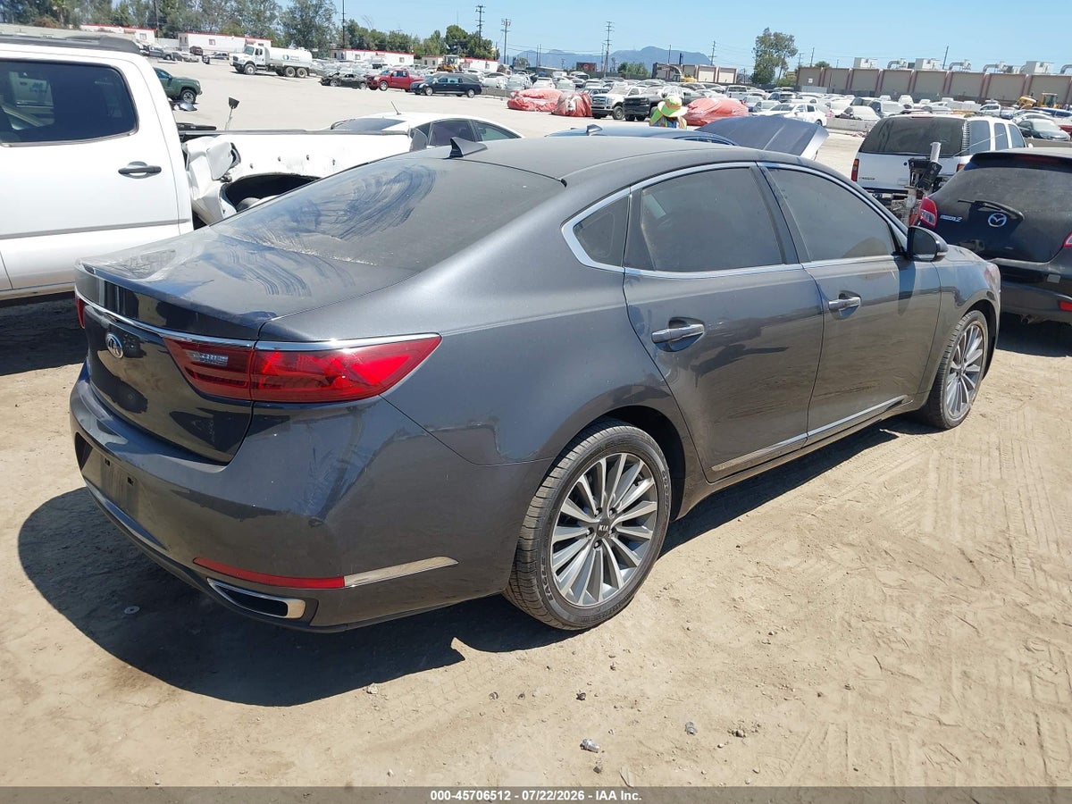 2017 KIA CADENZA PREMIUM — снимка 4