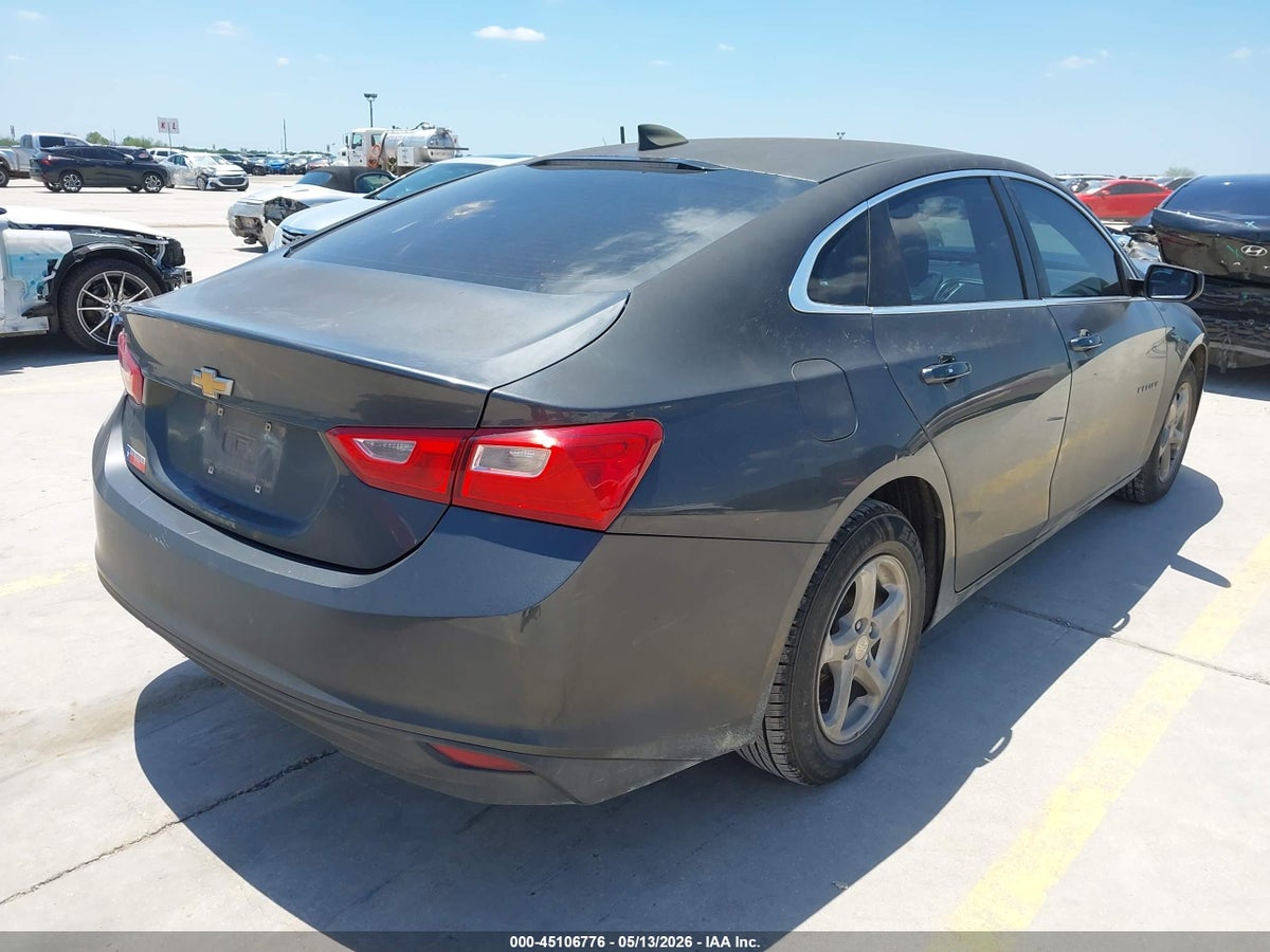 2017 CHEVROLET MALIBU LS — снимка 4