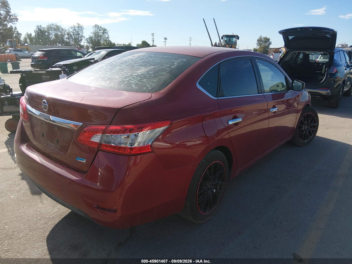 2014 NISSAN SENTRA S — снимка 4