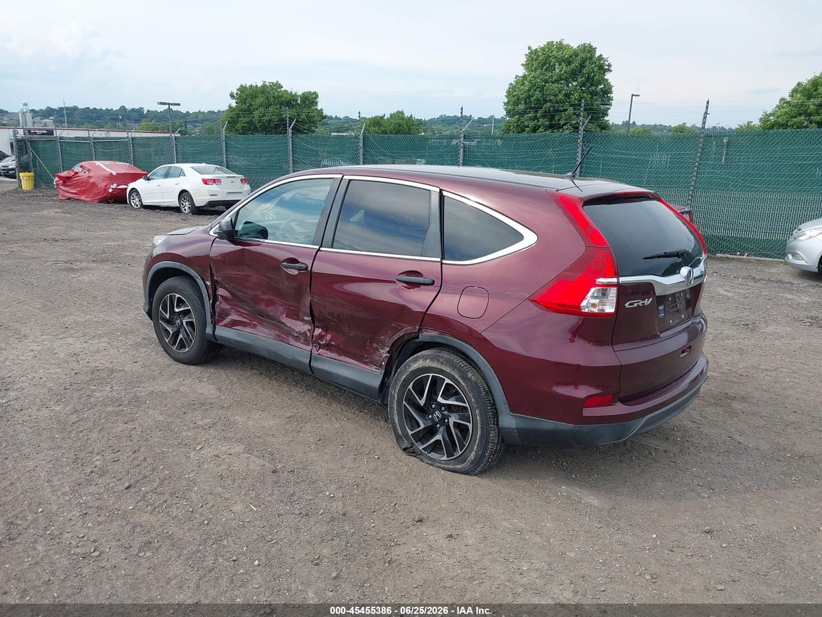 2016 HONDA CR-V SE — снимка 3