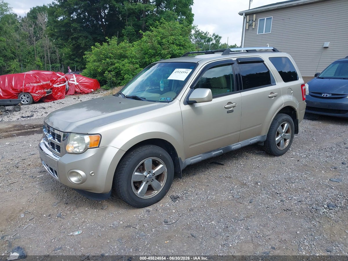 2010 FORD ESCAPE LIMITED — снимка 2