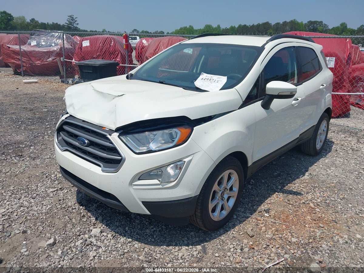 2021 FORD ECOSPORT SE — снимка 2