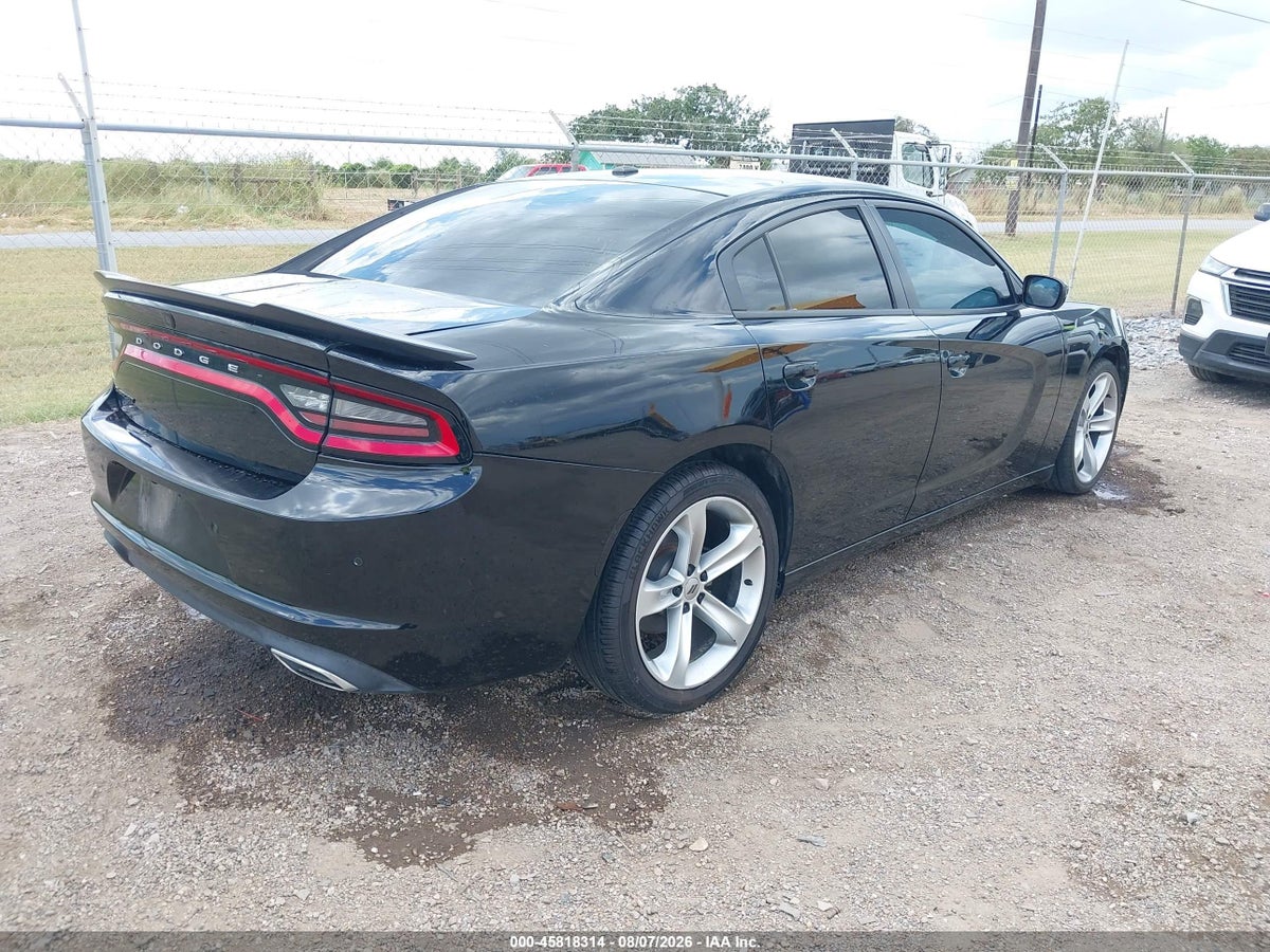 2018 DODGE CHARGER SXT RWD — снимка 4