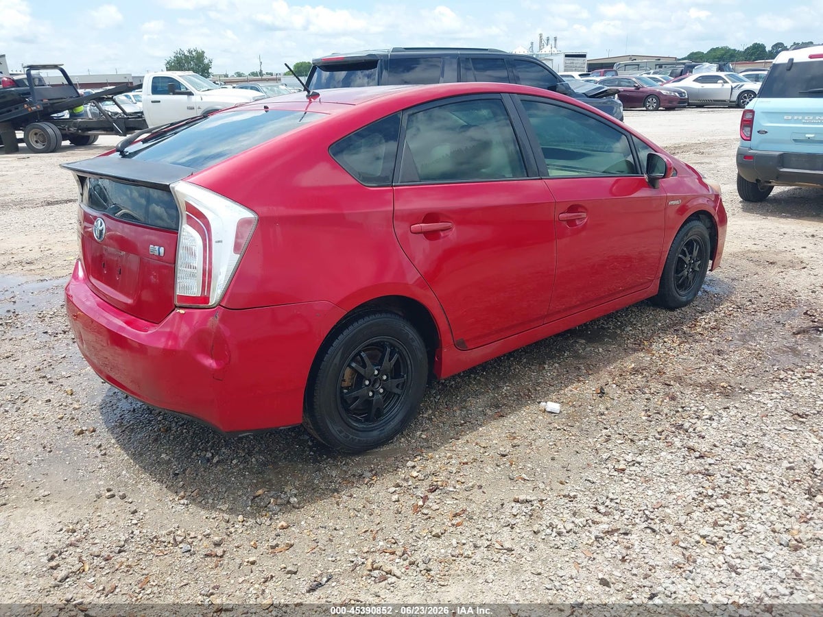 2013 TOYOTA PRIUS TWO — снимка 4