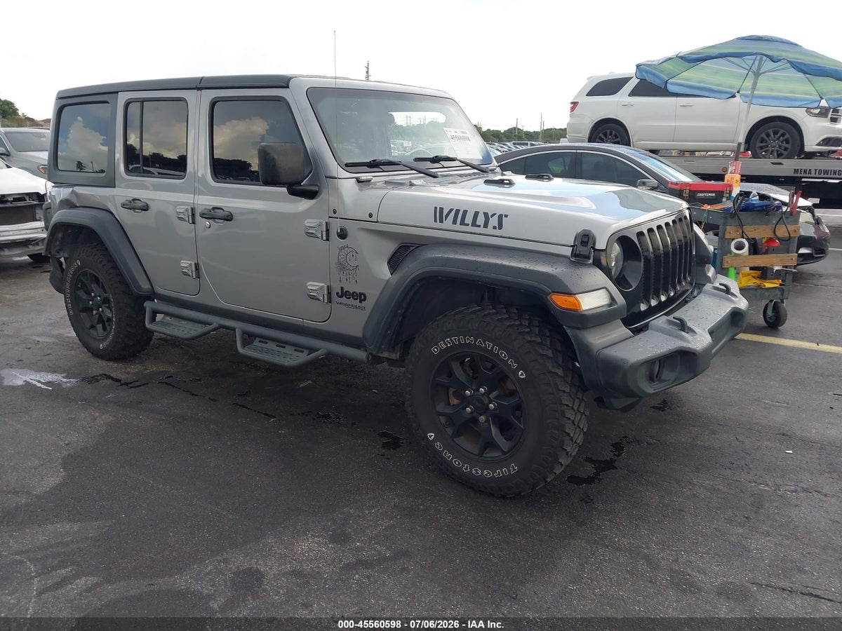 2020 JEEP WRANGLER UNLIMITED WILLYS 4X4
