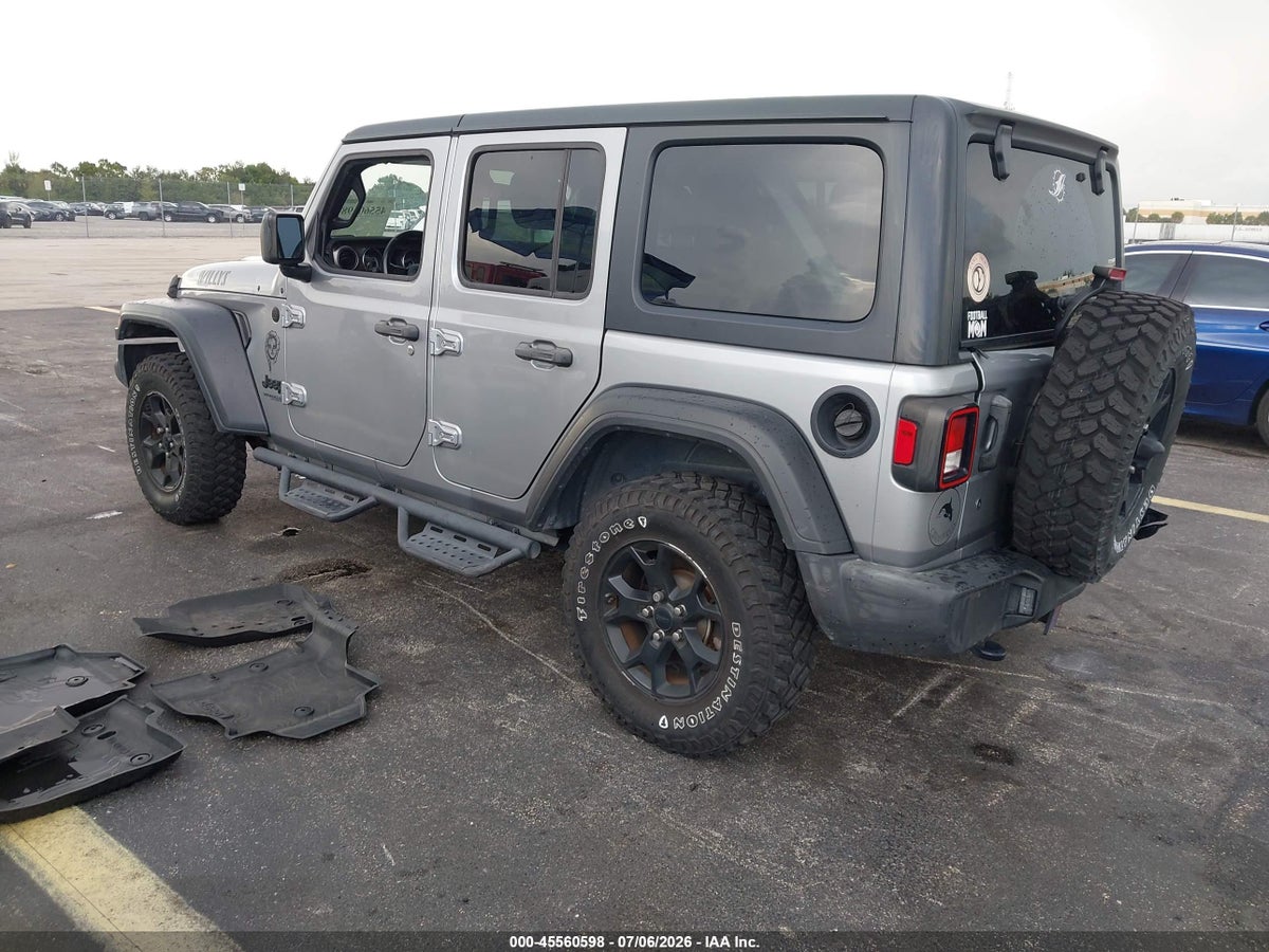 2020 JEEP WRANGLER UNLIMITED WILLYS 4X4 — снимка 3