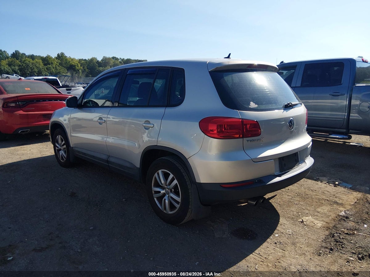 2013 VOLKSWAGEN TIGUAN S — снимка 3