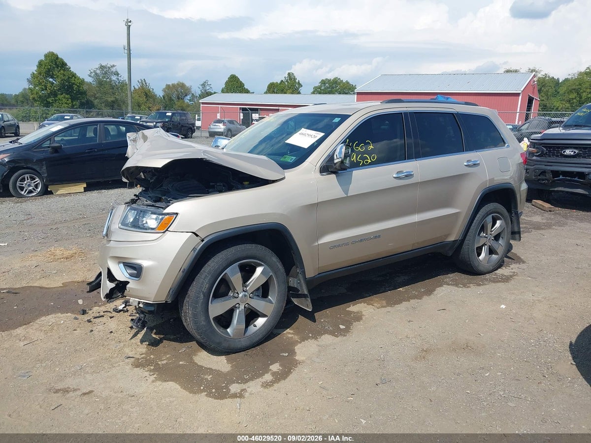 2015 JEEP GRAND CHEROKEE LIMITED — снимка 2