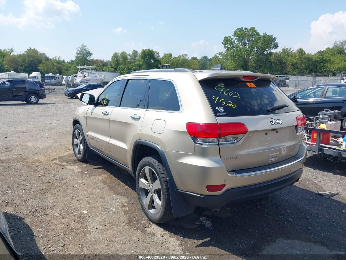 2015 JEEP GRAND CHEROKEE LIMITED — снимка 3